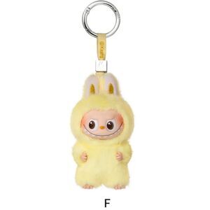 Authentic PopMart Labubu The Monsters Pin for Love Series “F” Yellow Plush Penda